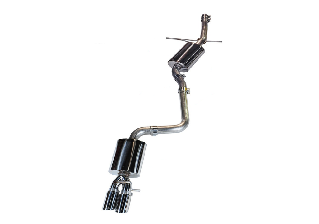 AWE Tuning Touring Edition Cat-back Exhaust - Single Exit (09-16 A4 2.0T) - 3015-22010